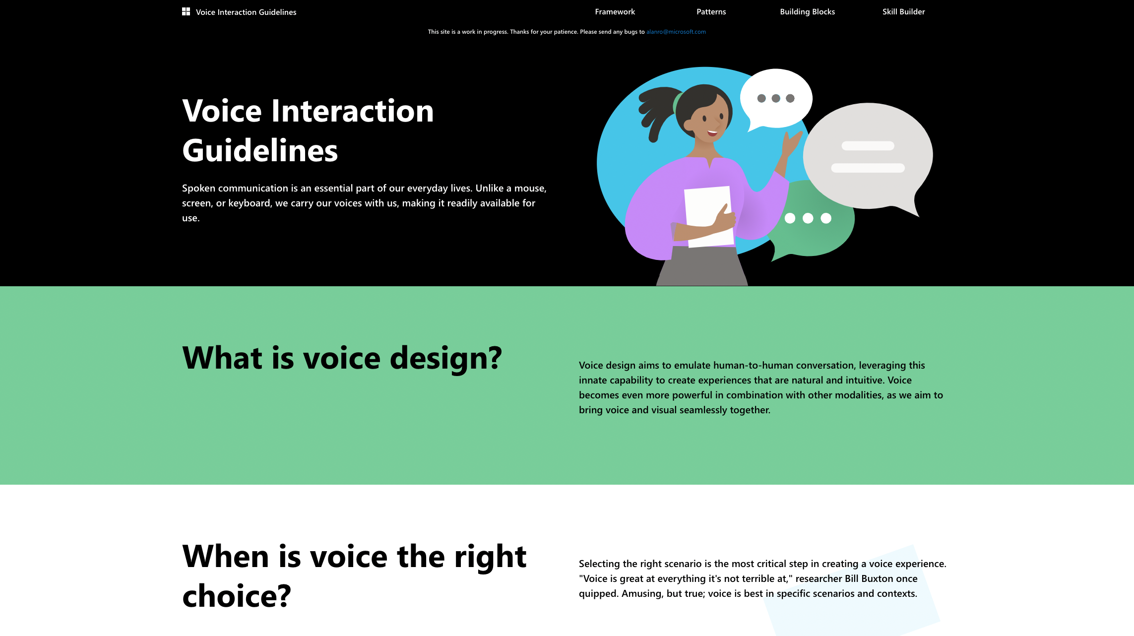 Voice Interaction Guidelines